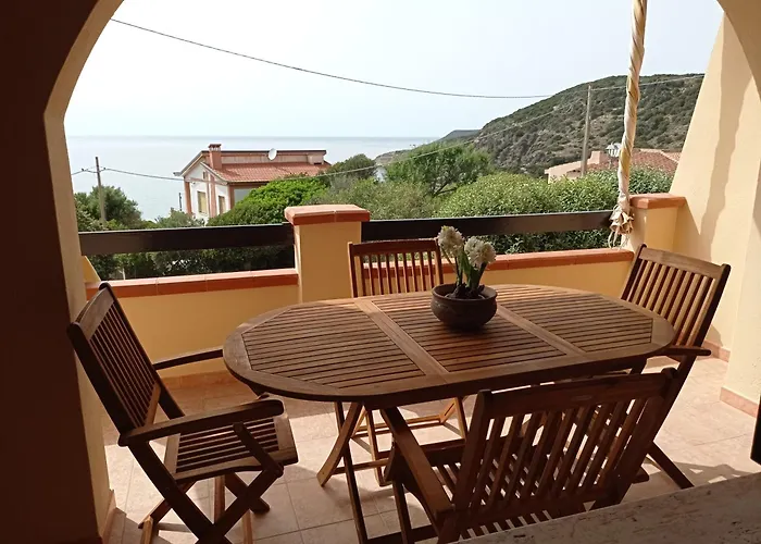 Con Splendida Vista Mare Апартаменты Арбус